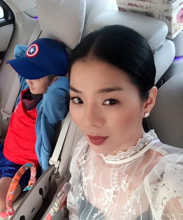 Con trai Lệ Quy&ecirc;n học tại trường Quốc tế S&agrave;i G&ograve;n Pearl