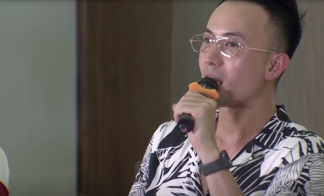 Anh Vũ chia sẻ về vai diễn trong cuộc giao lưu với sinh viên Hà Nội mới đây.
