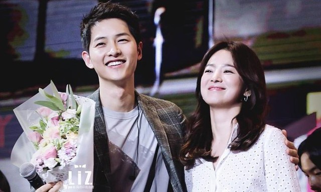 Song Joong Ki và Song Hye Kyo khi còn hạnh phúc.