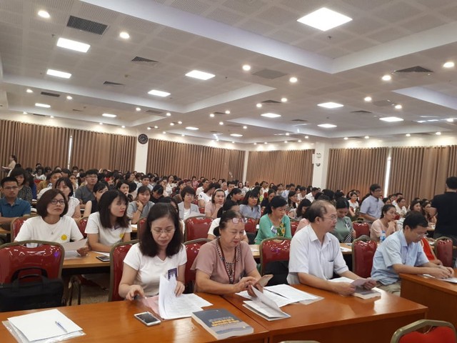 Các đại biểu tham dự tại hội nghị. Ảnh Phương Thuận