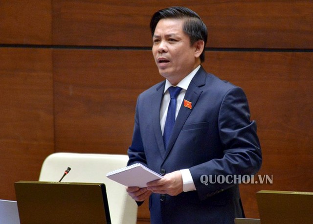 
Bộ trưởng Bộ GTVT Nguyễn Văn Thể trả lời chất vấn đại biểu Quốc hội ngày 5/6.
