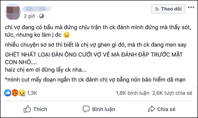 Bài đăng trên Facebook - Ảnh chụp màn hình.