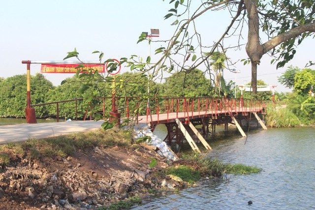 
Và cây cầu sắt Bồng Lai hiện tại sau khi được tu sửa
