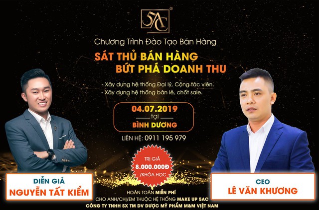 Chương trình có sự tham gia của CEO Lê Văn Khương và Diễn giả Nguyễn Tất Kiểm