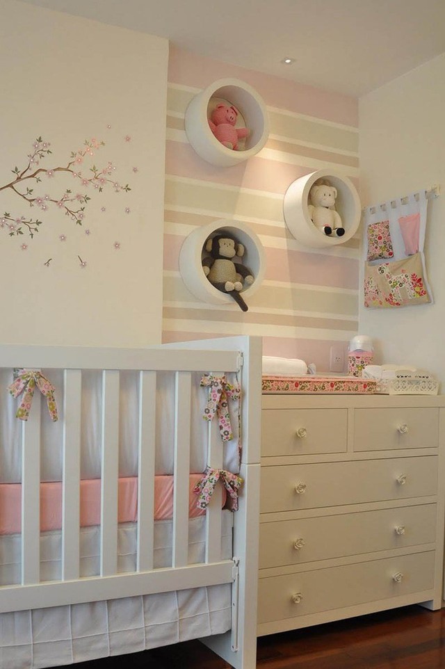 
Khi thiết kế một căn phòng nhỏ dành cho trẻ sơ sinh cũng có vài điểm khác biệt so với không gian sinh hoạt của người lớn.
