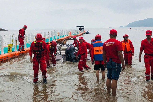 Hồ nước gần quận Tương Sơn ở Ninh Ba, tỉnh Chiết Giang - nơi phát hiện thi thể cô bé xấu số