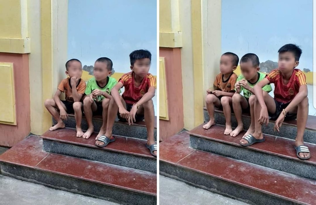 Tìm thấy 3 bé trai trong tình trạng đói lả người nằm trên vỉa hè, nghi là nạn nhân bị bắt cóc - Ảnh 1.