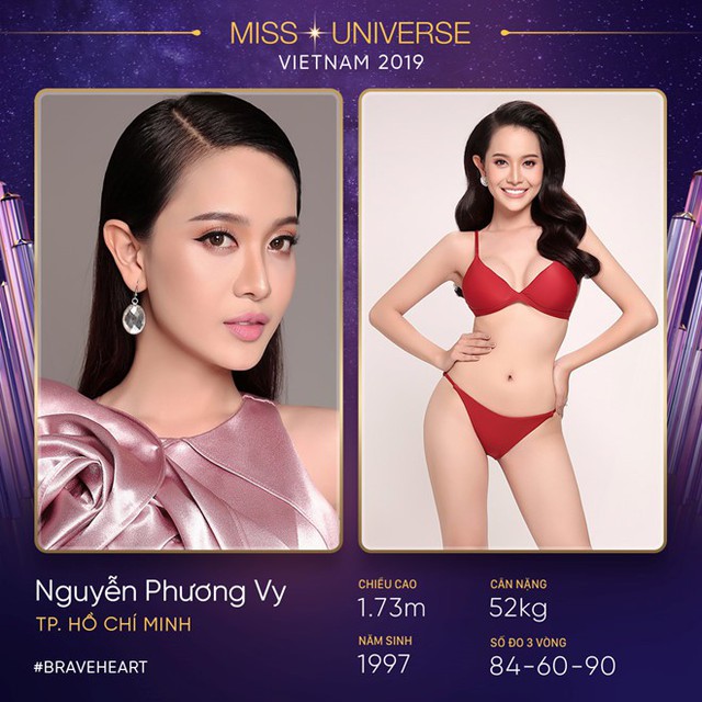 Hình ảnh Phương Vy được chia sẻ rộng rãi trên fanpage của Miss Universe Vietnam