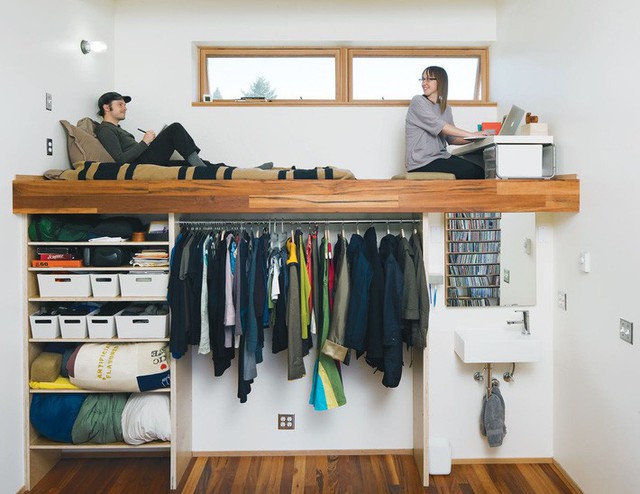Những giải pháp lưu trữ quần áo sáng tạo dành riêng cho không gian nhỏ  - Ảnh 4.