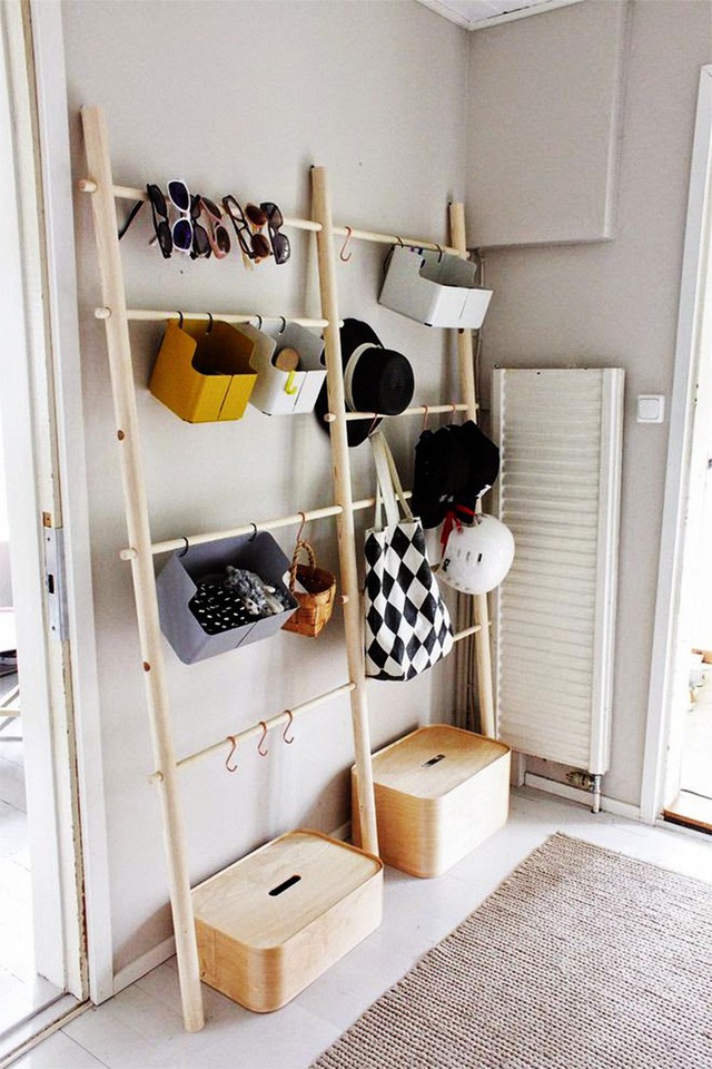 Những giải pháp lưu trữ quần áo sáng tạo dành riêng cho không gian nhỏ  - Ảnh 5.