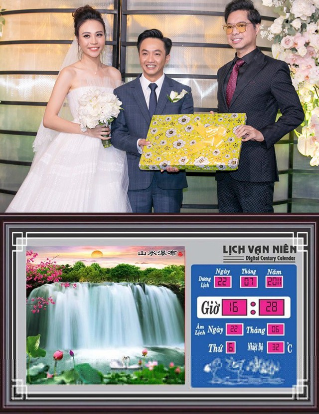 Món quà gây bão Ngọc Sơn tặng đám cưới Cường Đô La - Đàm Thu Trang - Ảnh 2.