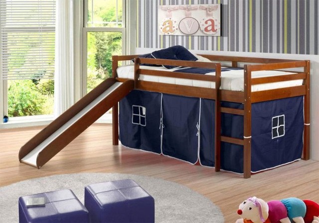 11 mẫu thiết kế giường tầng độc đáo cho bé - Ảnh 8.