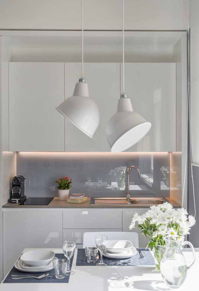 Nhỏ gọn và tiện dụng, những thiết kế nhà bếp này dành riêng cho các căn hộ chung cư có diện tích dưới 60m² - Ảnh 14.
