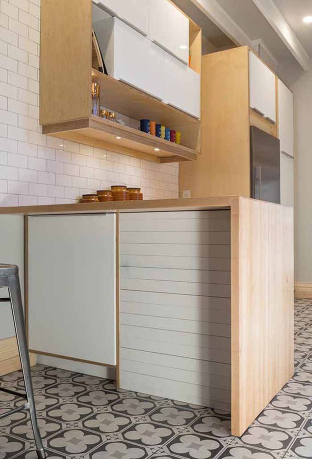 Nhỏ gọn và tiện dụng, những thiết kế nhà bếp này dành riêng cho các căn hộ chung cư có diện tích dưới 60m² - Ảnh 5.