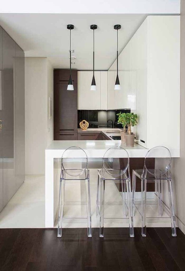 Nhỏ gọn và tiện dụng, những thiết kế nhà bếp này dành riêng cho các căn hộ chung cư có diện tích dưới 60m² - Ảnh 6.