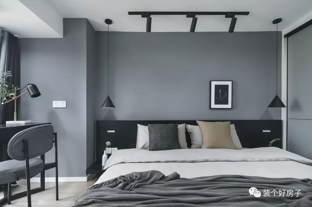 Căn hộ rộng 70m² nhưng rộng thoáng vô cùng sau cải tạo nhờ bài trí sắc màu đen, trắng ăn ý - Ảnh 15.