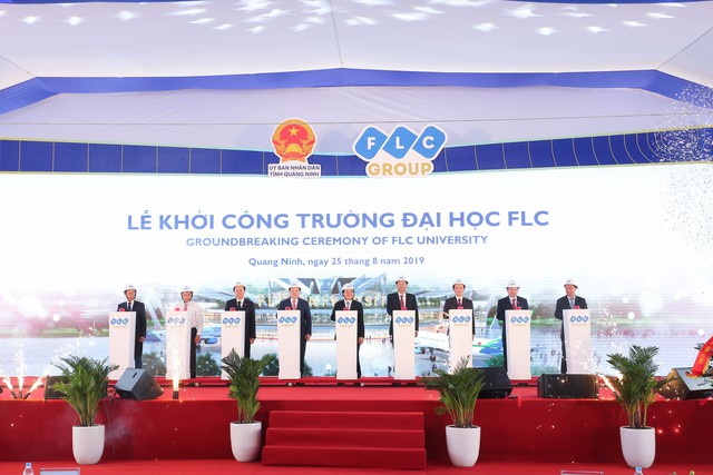 Chính thức khởi công Đại học FLC, mô hình đào tạo toàn diện đầu tiên tại Quảng Ninh  - Ảnh 1.