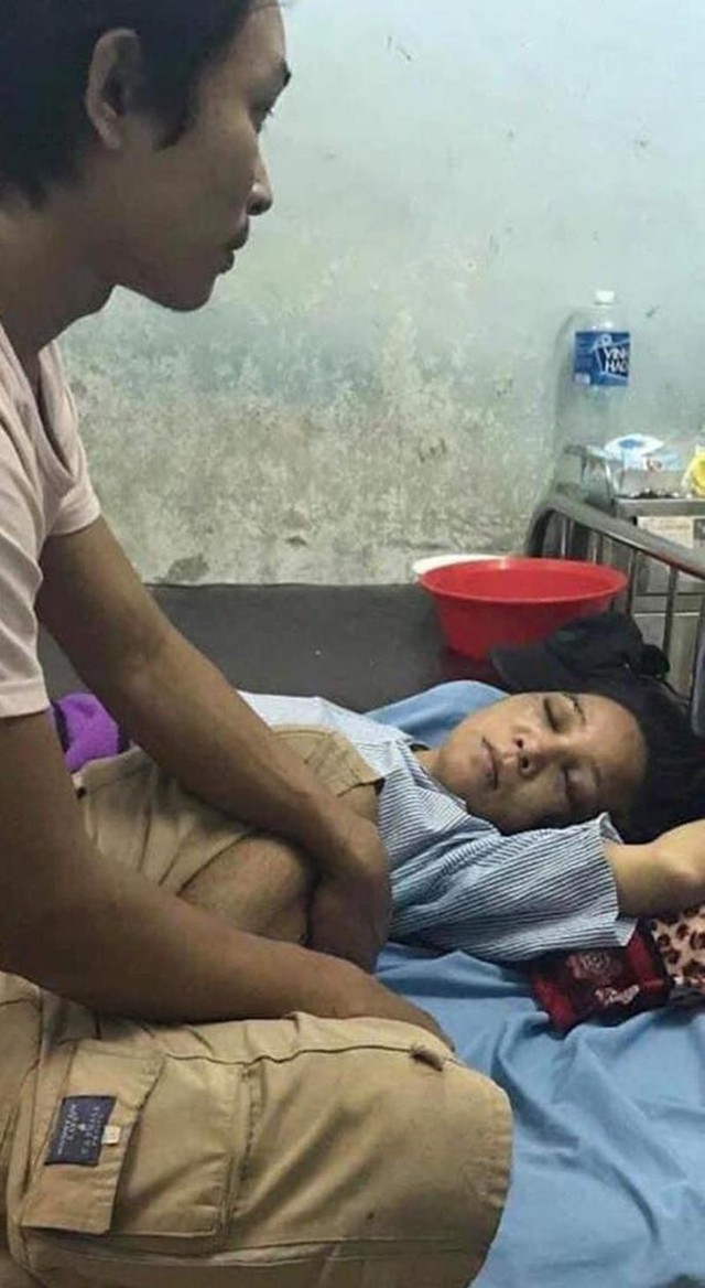 Thai phụ bị chồng đánh vỡ nền sọ, gãy tay bất ngờ trốn viện - Ảnh 2.