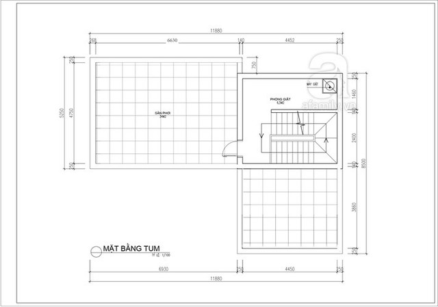 Thiết kế nhà ống 3 tầng cho gia đình 3 thế hệ, diện tích 102m² với tổng chi phí 900 triệu đồng - Ảnh 3.