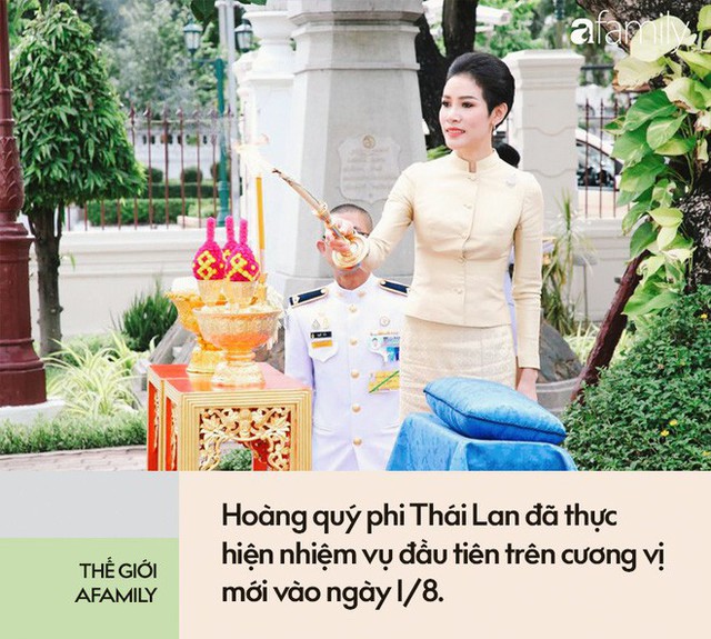 Hoàng quý phi Thái Lan thực hiện nhiệm vụ hoàng gia đầu tiên trên cương vị mới với phong thái gây ngỡ ngàng - Ảnh 3.