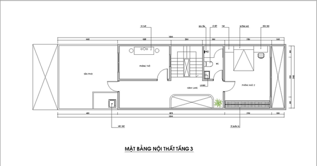 Thiết kế nhà ống 100m² phong cách hiện đại cho 3 thế hệ cùng sinh sống với chi phí 2,5 tỷ đồng - Ảnh 3.