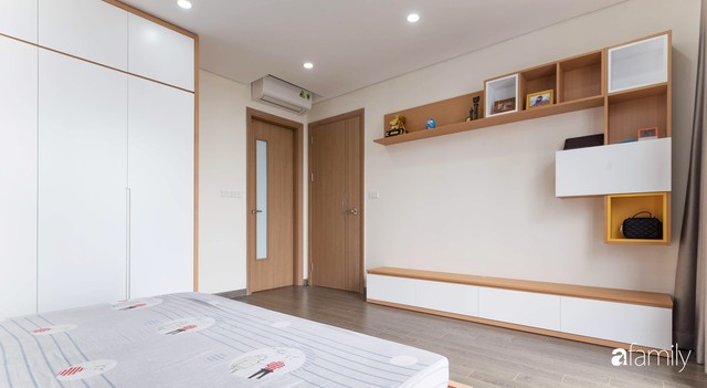 Với 250 triệu đồng, căn hộ 88m² đã được hoàn thiện xuất sắc với màu gỗ trầm ấm, sang trọng ở Hà Nội - Ảnh 10.