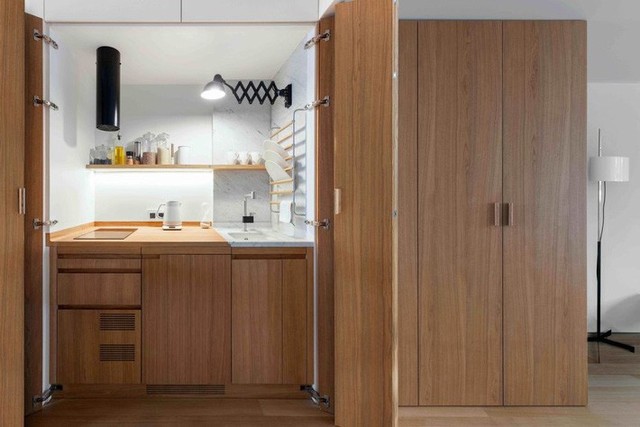 Nhà bếp nhỏ ở chung cư sẽ lột xác thoáng rộng trông thấy nhờ những ý tưởng siêu hay này - Ảnh 13.
