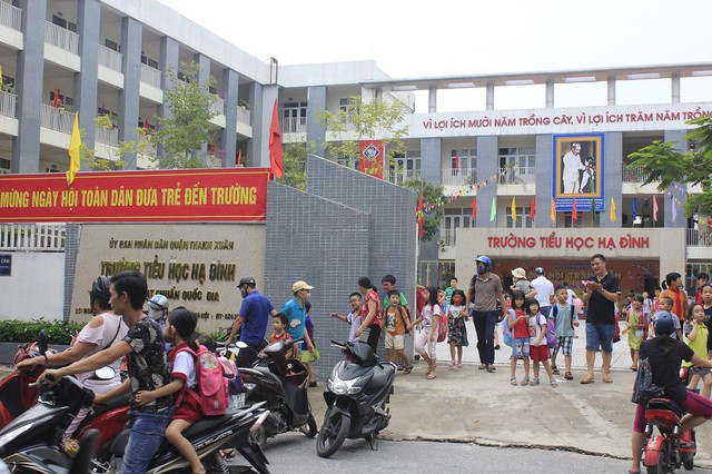 Phường Hạ Đình, quận Thanh Xuân, Hà Nội: Học sinh nghỉ học với nhiều lý do - Ảnh 1.