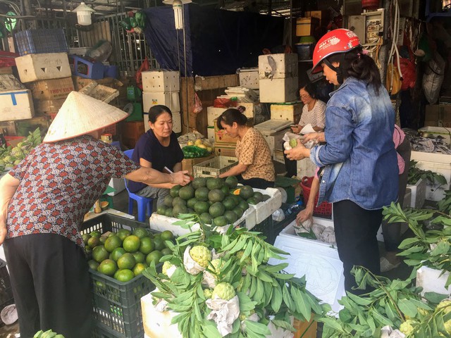 Mua lẻ hoa quả ở chợ đầu mối Long Biên siêu rẻ, thậm chí có quả còn rẻ bằng 1/5 lần ở các chợ dân sinh - Ảnh 9.