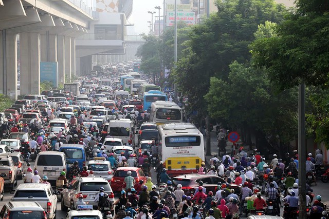 4 tuyến đường gồng mìnhchịu áp lực giao thông cực lớn sắp có làn xe buýt riêng - Ảnh 4.