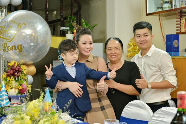 Nhật Kim Anh và chồng cũ tổ chức sinh nhật cho con sau khi ly hôn - Ảnh 1.