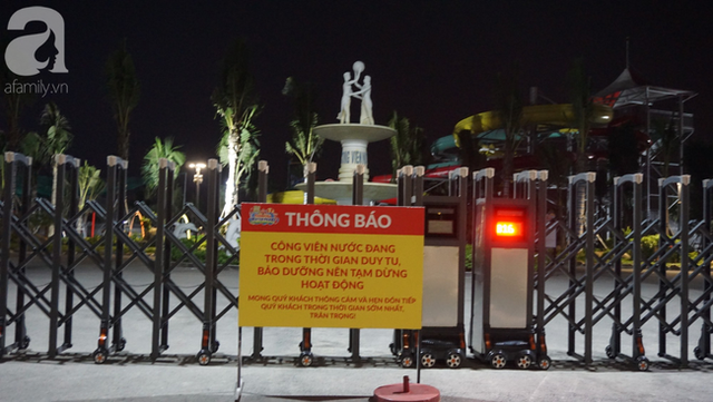 Công viên nước Thanh Hà lại treo biển tạm dừng hoạt động sau vụ bé trai 6 tuổi chết đuối - Ảnh 4.