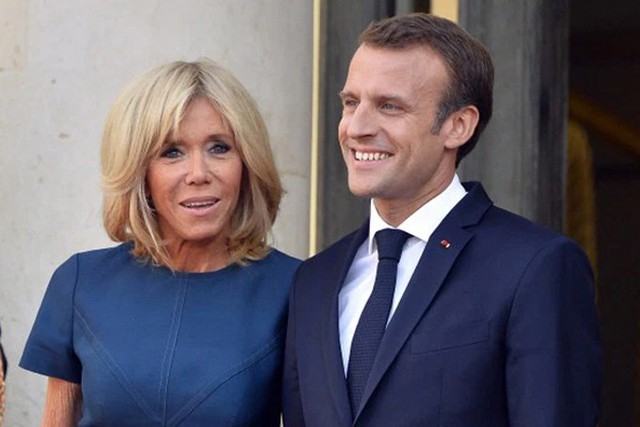 Vợ tổng thống Pháp bị giễu là rồng - Ảnh 2.