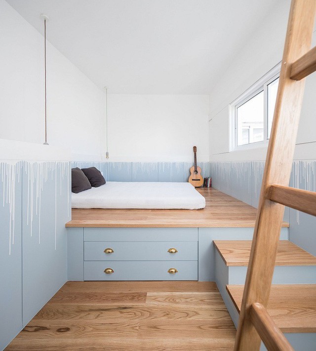 14 thiết kế phòng ngủ nhỏ đặc biệt ấn tượng với những giải pháp bố trí siêu thông minh  - Ảnh 4.