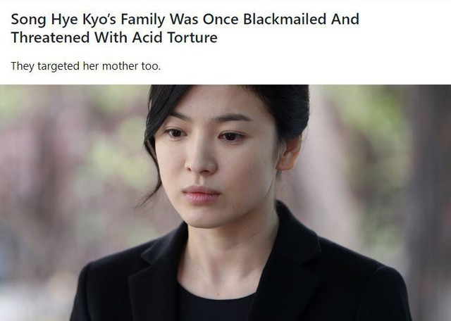 Vụ án Song Hye Kyo và mẹ ruột bị đe dọa tạt axit 14 năm trước bất ngờ gây xôn xao trở lại, danh tính kẻ chủ mưu khiến ai cũng bàng hoàng  - Ảnh 1.