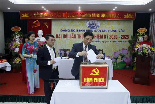  Đảng bộ Bệnh viện Sản Nhi Hưng Yên bầu trực tiếp Bí thư cấp ủy tại Đại hội  - Ảnh 1.