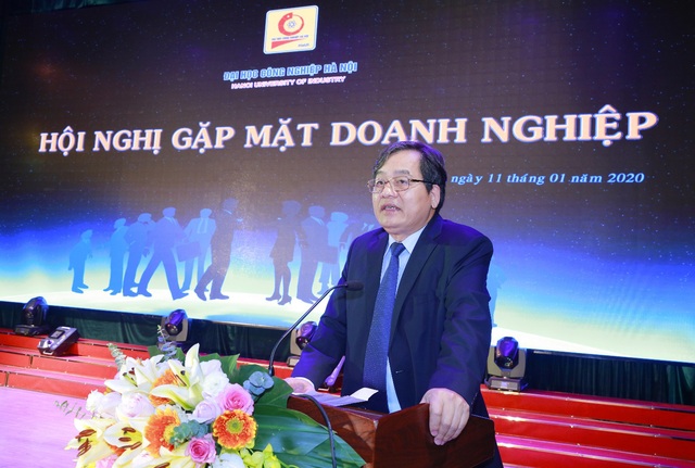 Đại học Công nghiệp Hà Nội tổ chức Hội nghị tổng kết và gặp mặt hơn 100 doanh nghiệp - Ảnh 2.