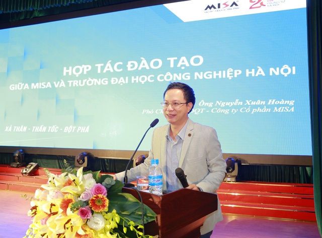 Đại học Công nghiệp Hà Nội tổ chức Hội nghị tổng kết và gặp mặt hơn 100 doanh nghiệp - Ảnh 10.