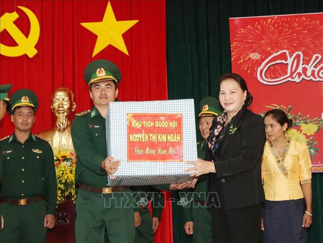  Chủ tịch Quốc hội Nguyễn Thị Kim Ngân thăm, chúc Tết tại tỉnh Đắk Lắk  - Ảnh 5.
