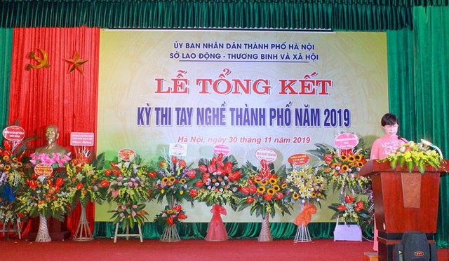 Tổng kết Kỳ thi tay nghề TP Hà Nội 2019: HHT giành giải Nhất toàn đoàn - Ảnh 1.