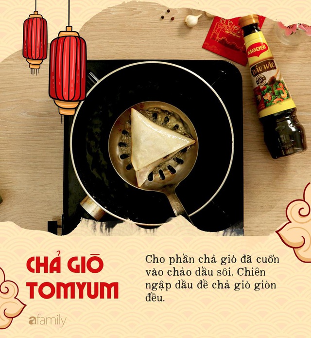 Tưởng quen mà lạ món chả giò Tom Yum lấy cảm hứng sáng tạo từ xứ Chùa Vàng - Ảnh 4.