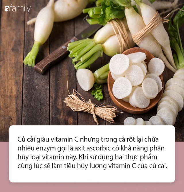 Củ cải trắng đại bổ nhưng lại là “độc dược” nếu kết hợp với 6 loại thực phẩm này - Ảnh 2.