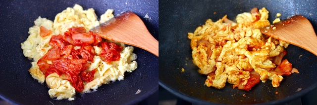 Trứng chiên kim chi lạ miệng ngon cơm cho bữa cơm sau Tết - Ảnh 3.