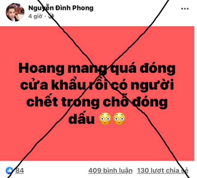Đưa thông tin sai sự thật về dịch nCoV, 1 phụ nữ ở Quảng Ninh bị phạt 7,5 triệu - Ảnh 4.
