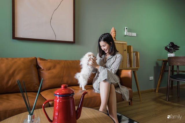 Căn hộ 60m² với thiết kế tiện nghi, thoải mái cho vợ chồng trẻ cùng thú cưng có chi phí 250 triệu đồng ở Hà Nội - Ảnh 3.