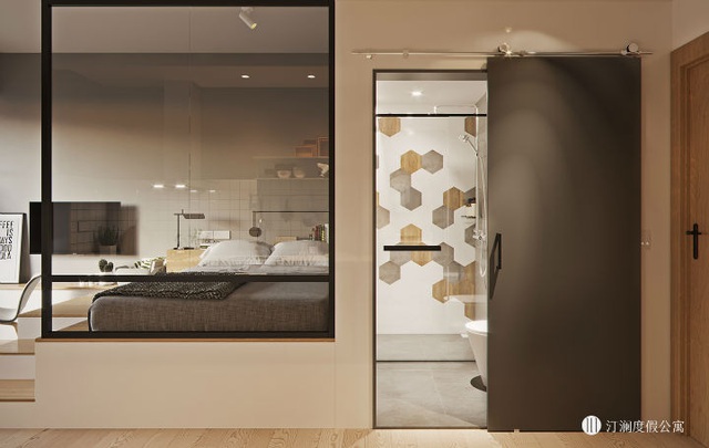 Ý tưởng thiết kế căn hộ kiểu studio 25m² nhỏ xinh, chất ngất ai nhìn cũng mê tít - Ảnh 6.