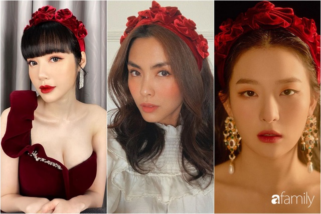 Elly Trần v&agrave; H&agrave; Tăng c&ugrave;ng đu trend bờm nhung nhưng người quyến rũ bạo liệt, người lại biến h&oacute;a kh&ocirc;n lường - Ảnh 8.