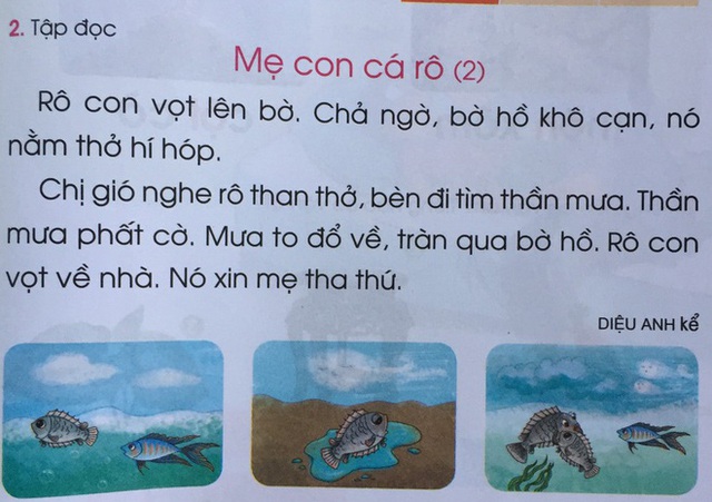 Phụ huynh than nhiều truyện trong Tiếng Việt 1 không rõ tính giáo dục - Ảnh 3.