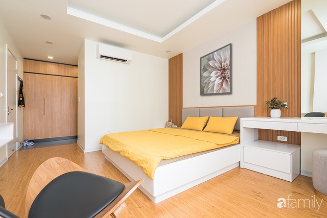 Nhận bàn giao nhà trống, KTS đã nhào nặn ra căn hộ 110m² rất ấm cúng với tổng chi phí 300 triệu đồng ở Hà Nội - Ảnh 13.