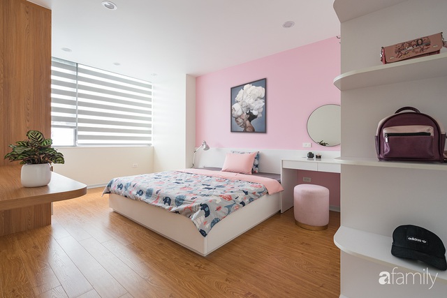 Nhận bàn giao nhà trống, KTS đã nhào nặn ra căn hộ 110m² rất ấm cúng với tổng chi phí 300 triệu đồng ở Hà Nội - Ảnh 15.